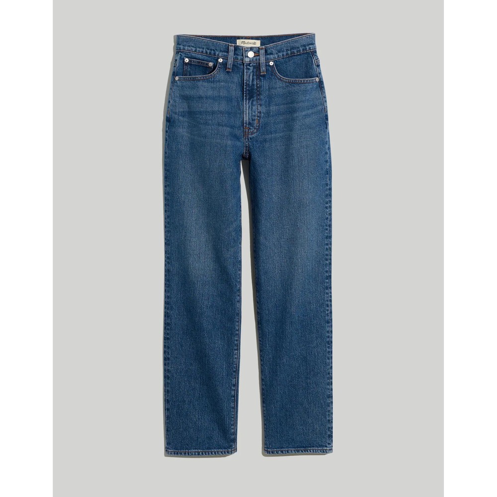 Madewell The Petite Perfect Vintage Straight Jean in Mayfield Wash 28P